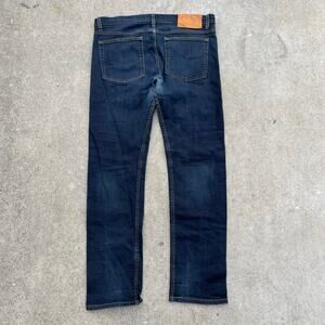 Naked & Famous Denim Weird Guy Mens 36x32 Deep Indigo Stretch Selvedge Jeans